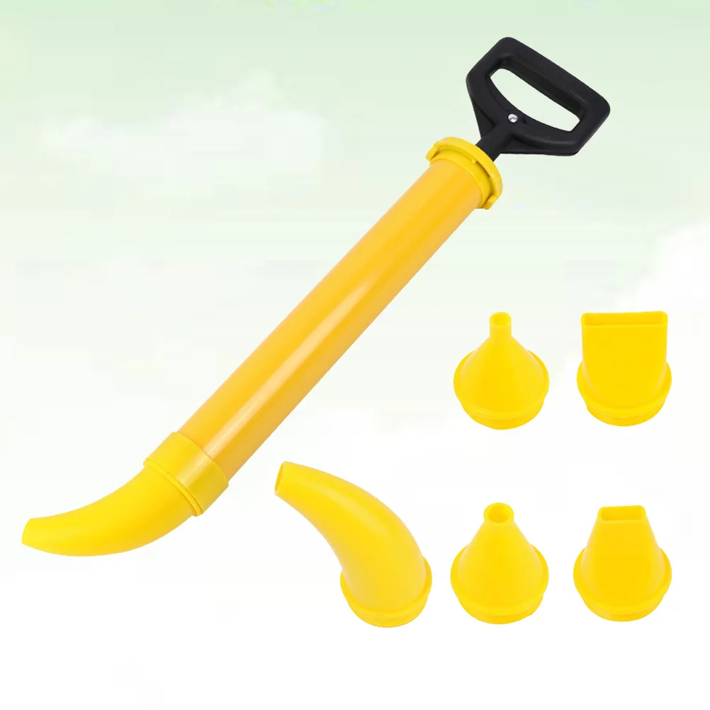 

1Pcs Caulking Gun Cement Grouting Tool Multifunctional Curved Head Rubber Caulk Rod Cement Laying Device 5-Head Versatile