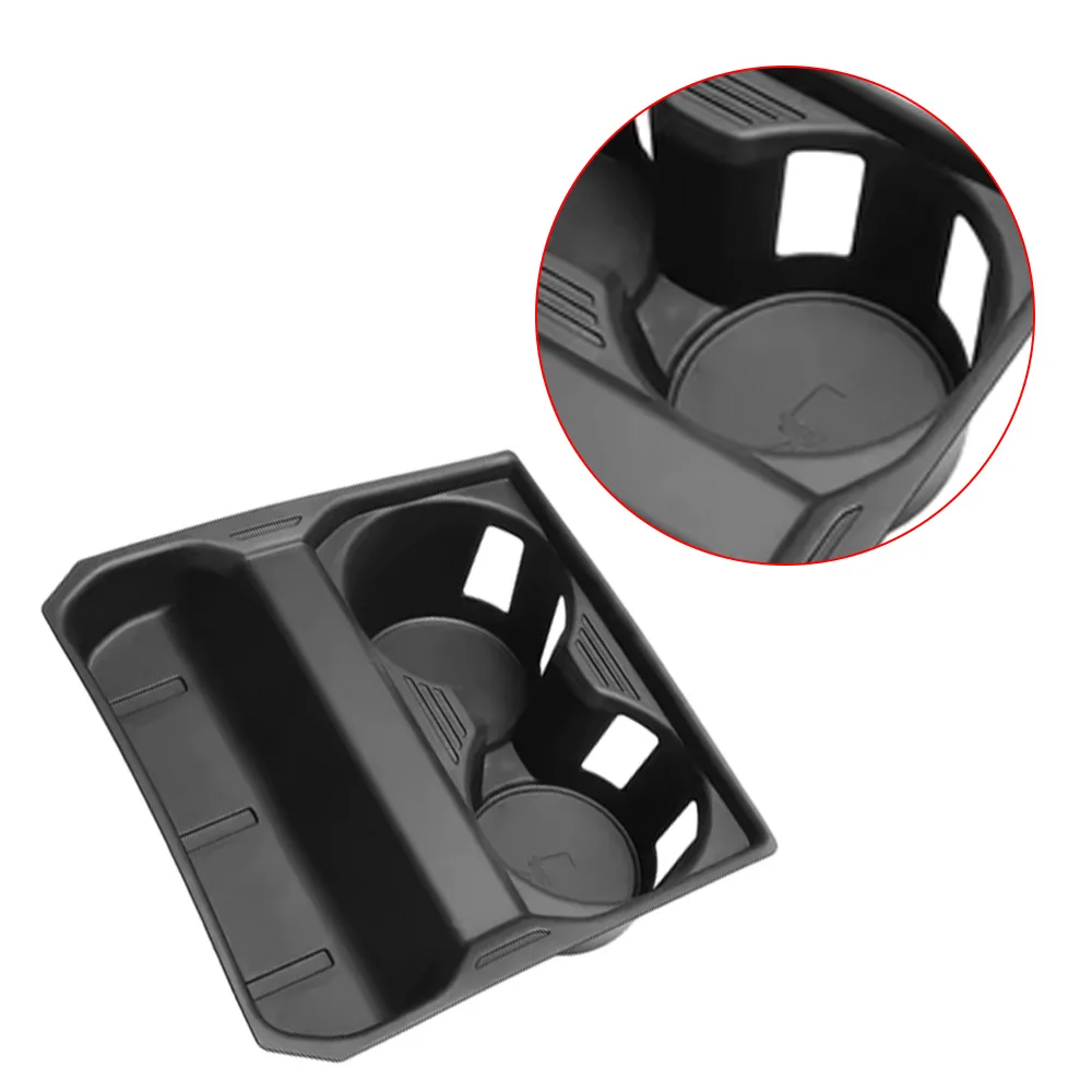 حامل الكأس إدراج وحدة التحكم المركزية البلاستيك الأسود لمازدا CX-50 2023-2025 اكسسوارات السيارات الداخلية