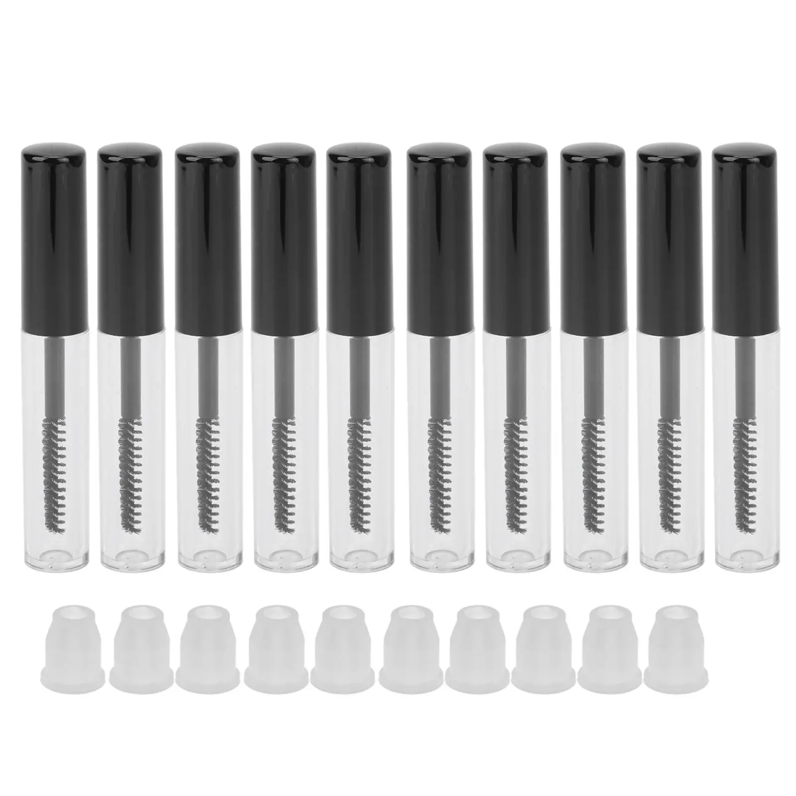 

Transparent Empty Mascara Tube for cosmetics - Eyelash Cream Bottle