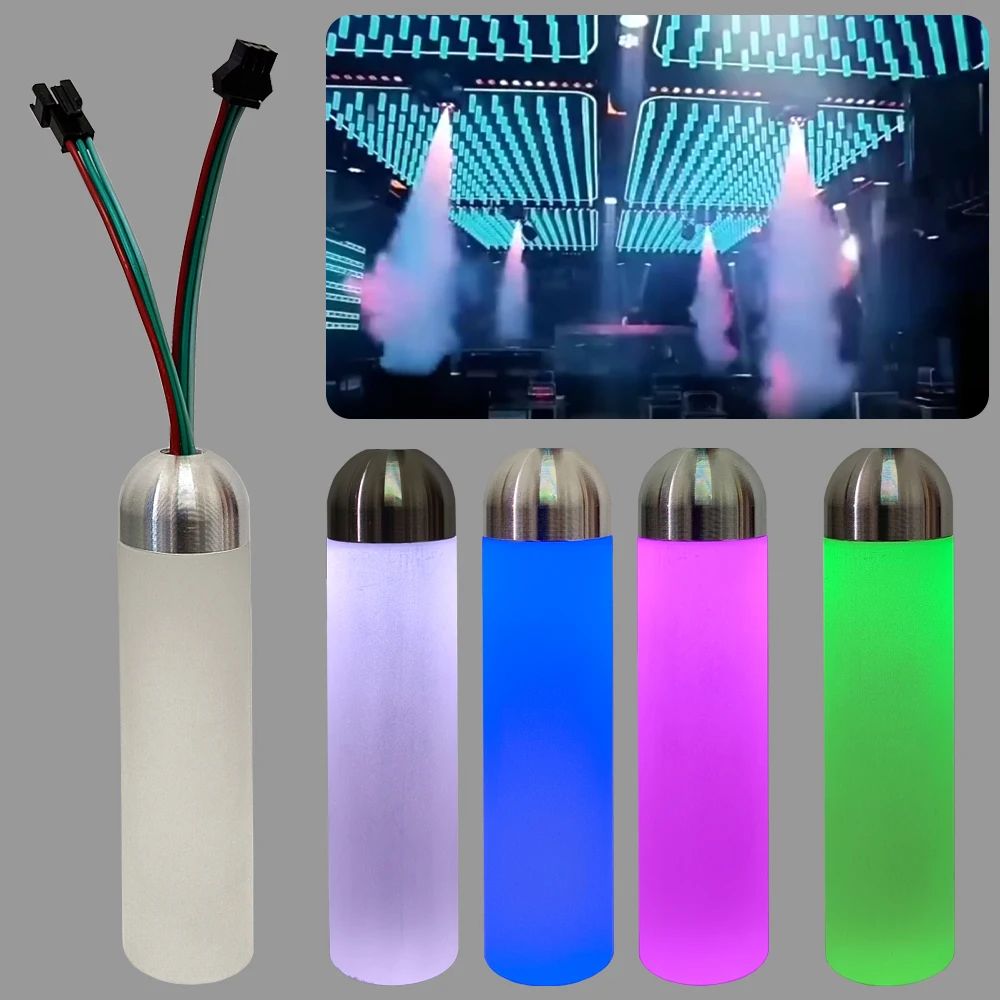 DC12V Bar/KTV LED Light Guide Column Acrylic Atmosphere Light for Ceiling Decor RGB Multi-color Addressable Club/Lounge/ Party