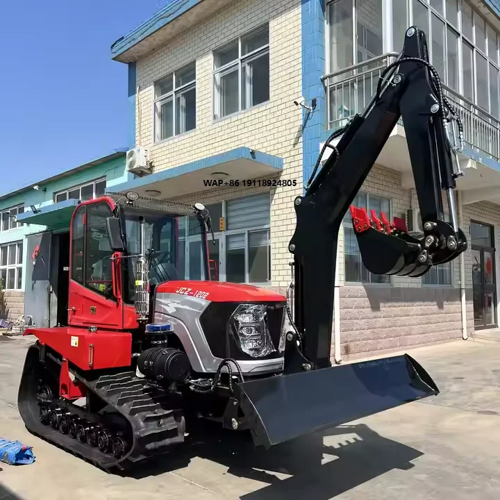 Riding Type Agricultural Four-wheel Drive Rotary Tiller Tractor Multi-functional Four-wheel Micro-cultivator