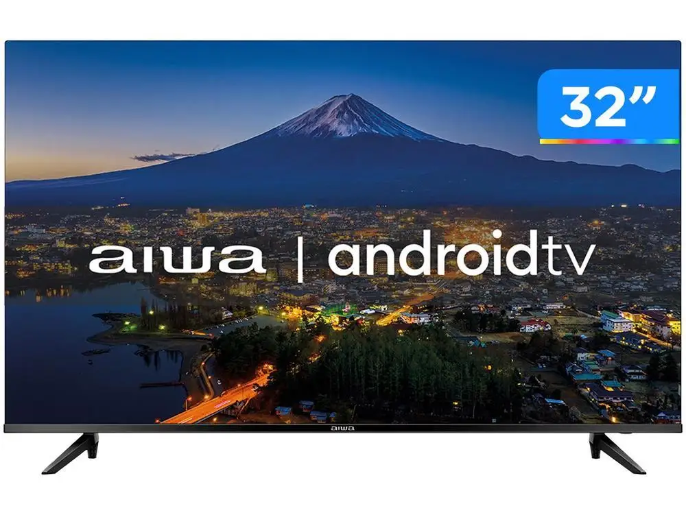 Smart TV 32 ”HD D-LED AIWA IPS Wi-Fi Bluetooth
