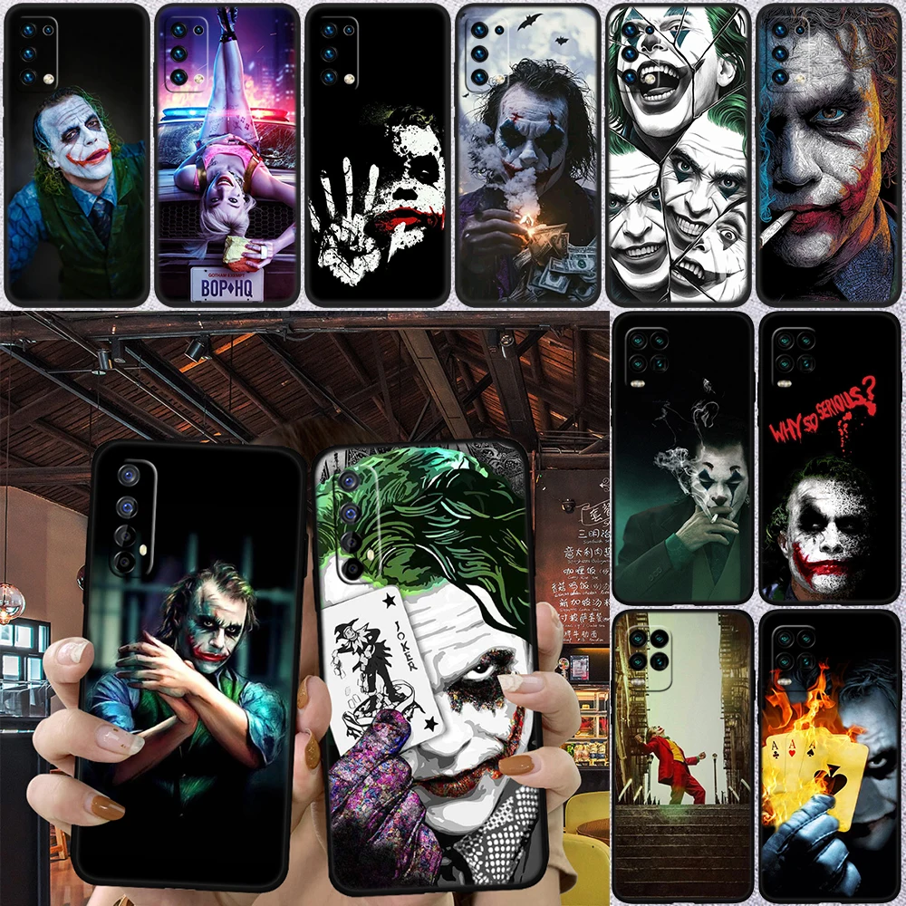 Jokers Phone Case for Samsung Galaxy Note 10 20 S23 S24 S25 Ultra FE Plus Edge Lite A02S A35 A07 A17
