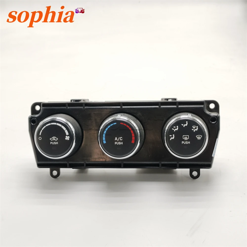 HVAC Temperature Control Panel A/C Climate Control Panel For Jeep Wrangler 2014-2017 Auto Air Conditioning Replacement Parts