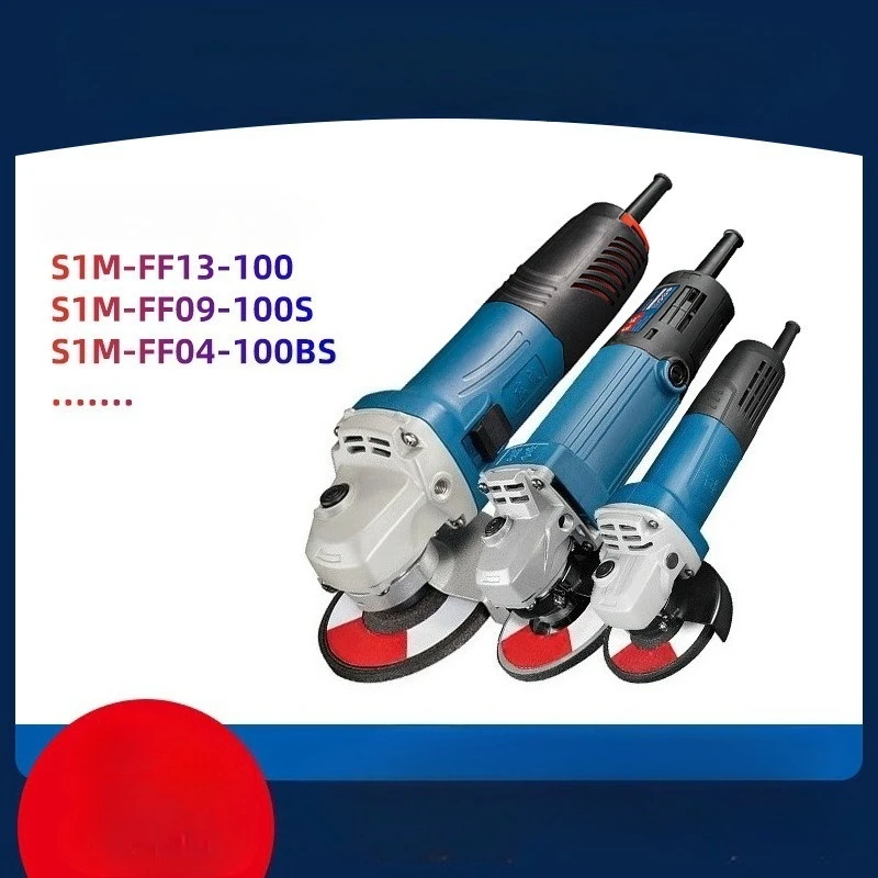 Angle Grinder Cutting Machine Multi-function High Power Handheld Grinder Hand Grinding Electric Convenient Polishing Machine