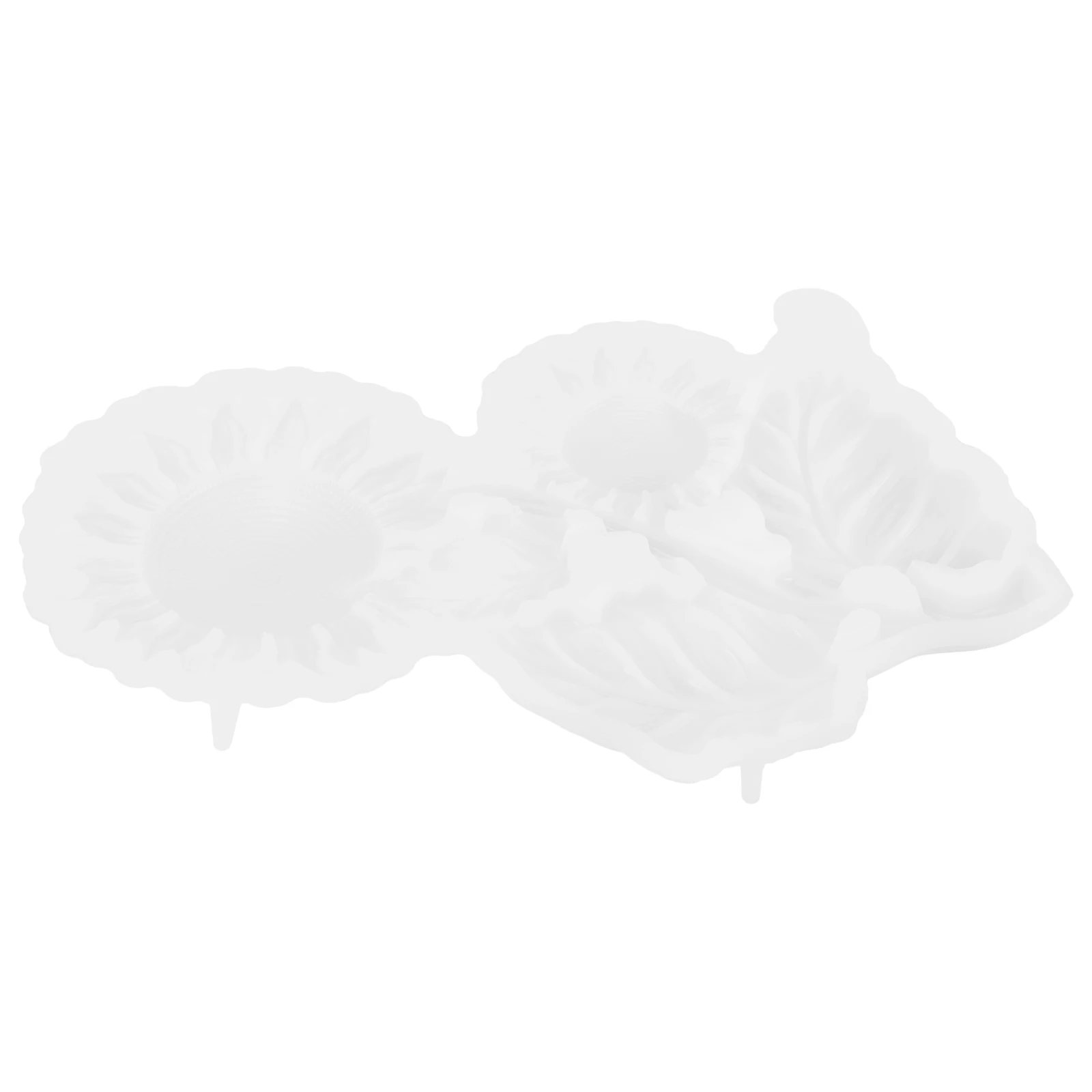 

Sunflower Mold White Silicone DIY Crafts Epoxy Casting Reusable Non Stick Wall Mold For Sunflower Wall Decor Decor Art Tool