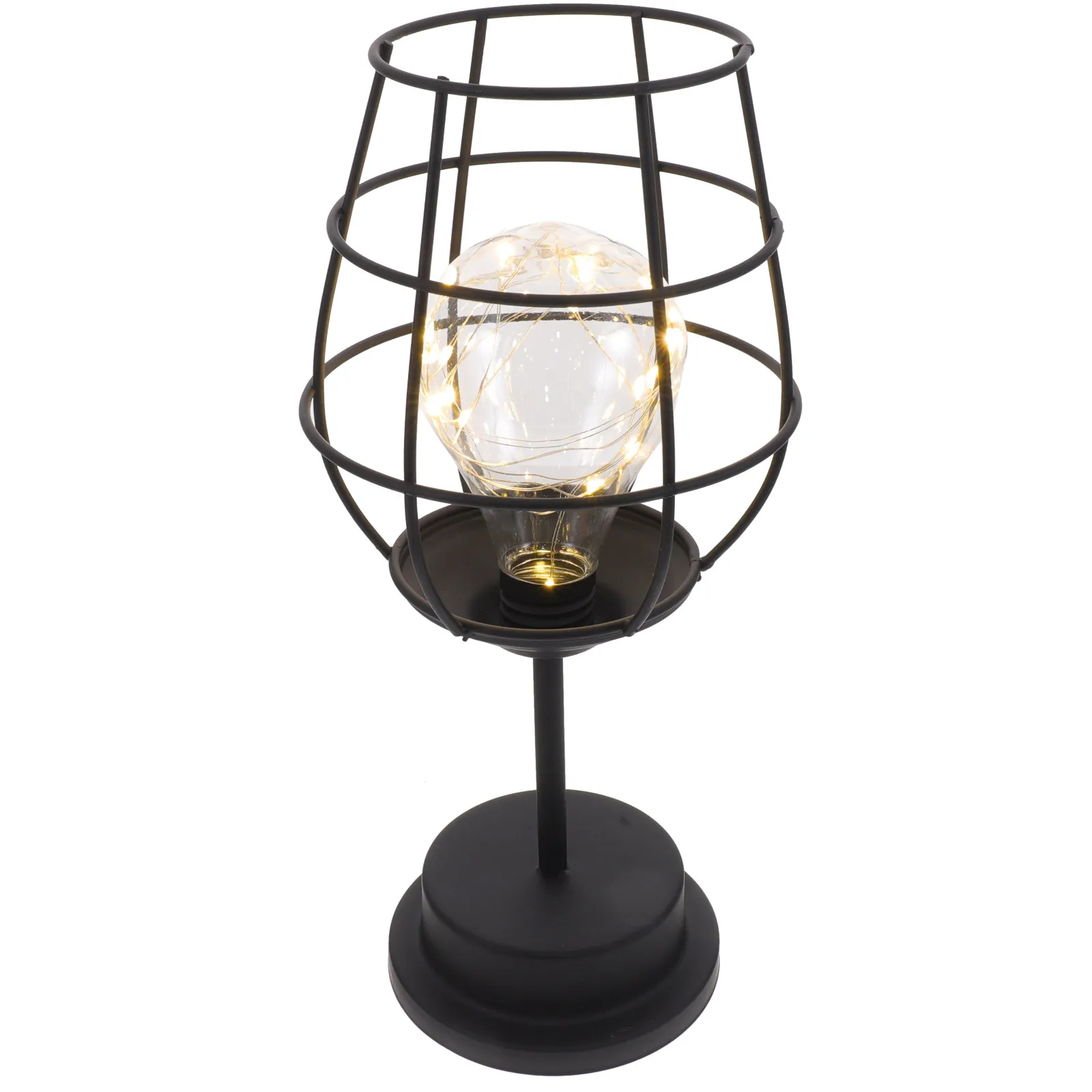 Wine Cup Night Lamp Premium Iron ABS Material Comfortable Non Dazzling Lighting Compact Decorative Night Light for Home Bedroom