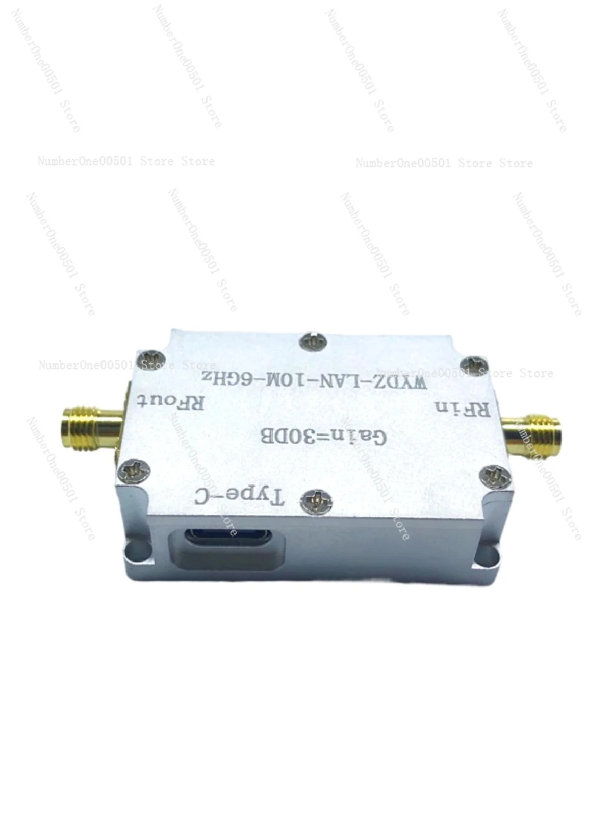 High Flatness Amplifier 10m-6ghz Gain 30dB RF Signal Driving or Receiving Front-End