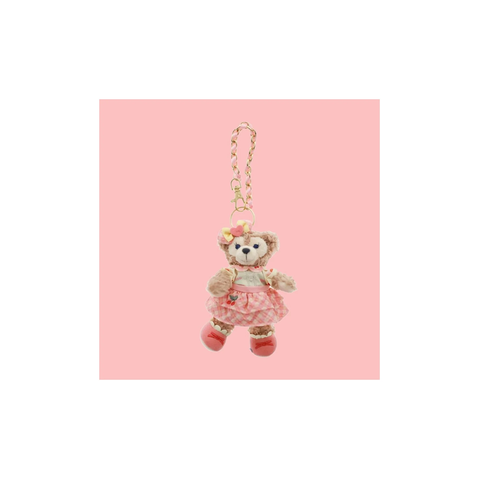 Disney ShellieMay 2024 Duffy And Friends Spring Candy Collection Dolls Plush Charm 13cm Height Disney-2403-0026