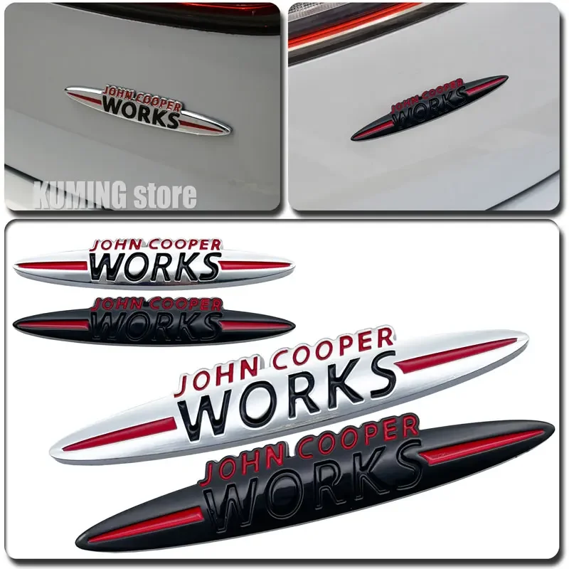 

Для MINI JCW Clubman Countryman R55 R56 R57 R58 R59 R60 R61 F56 F55 F60 Декор автомобиля Аксессуары JCW Логотип Значок Наклейка