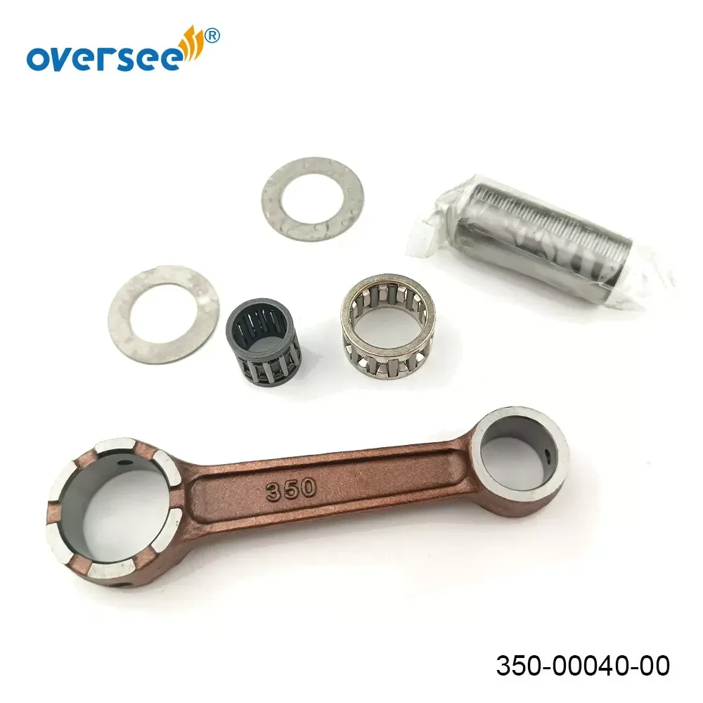 

Oversee 350-00040-0 350-00040-1 350000400 350000401 Комплект шатунов для 2-тактного подвесного двигателя Tohatsu Nissan 9,9 л.с. 15 л.с. 18 л.с.