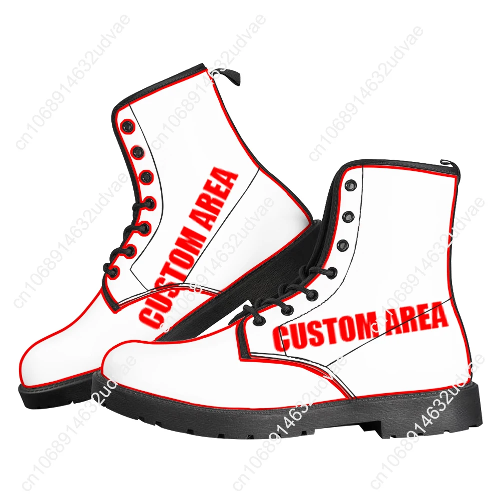Mikecracks Boots Mens Womens Teenager Shoes Casual Boot Outdoor Light High Quality Couple Print on Demand Customize Shoe