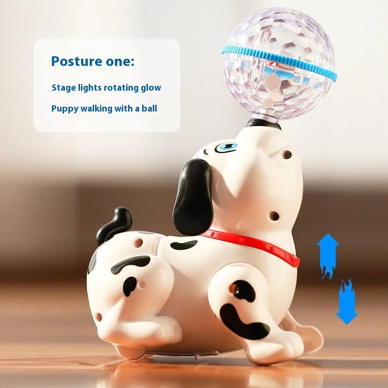 الكرة العلوية الدوارة للأطفال ، ضوء بارد ، الموسيقى ، لعبة كهربائية ، الوالد ، الطفل ، هدية تفاعلية