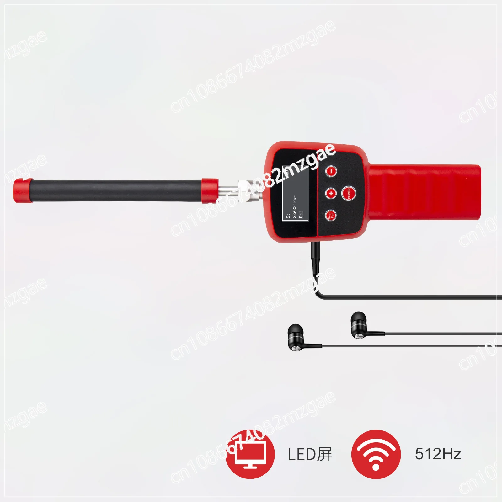 Outdoor high temperature resistant 512HZ signal receiver industrial grade pipe endoscope detector positioner
