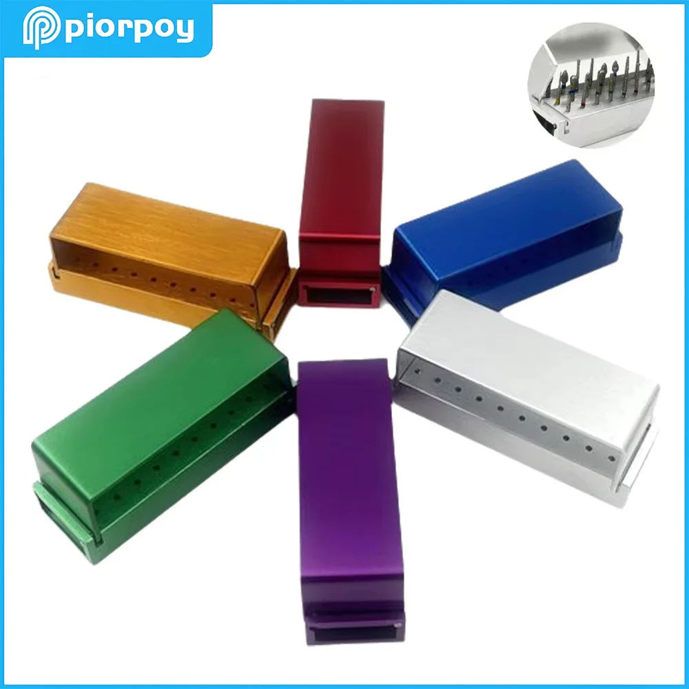 

PIORPOY 30-луновые высокоскоростные боры для наконечников, стоматологические алмазные боры, дрель, держатель блока для дезинфекции, стоматологический инструмент, Прямая поставка