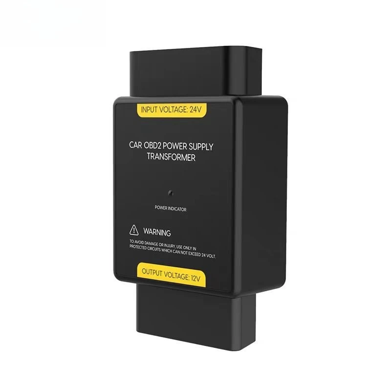 

24V to 12V converter, truck bus car OBD power supply step-down device