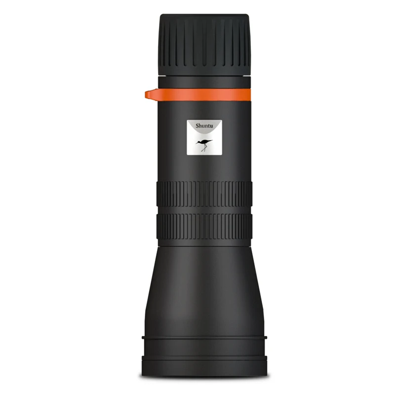 

Монокуляр Shuntu PI APO MONO 12x50 для взрослых, SMC, CNC-сплав, BAK4, P3C, HRDC, модель IPX5, поле зрения 5.2, гарантия 1 год