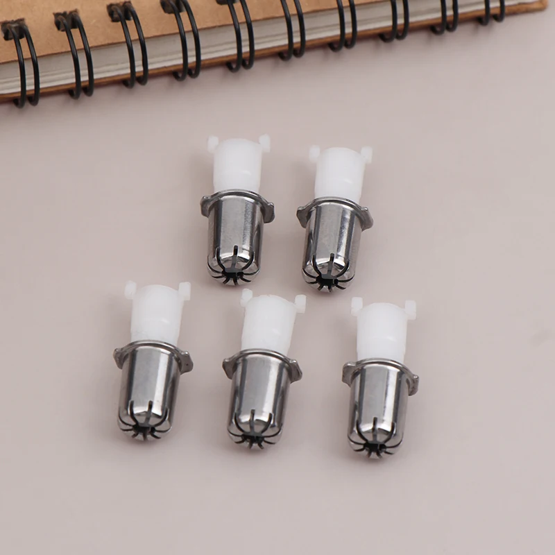5PC 22mm Nose Trimmer Heads Nose Hair Cutter Replacement Head 3-in-1 Shaver Black&White For Nose Clean Accessories