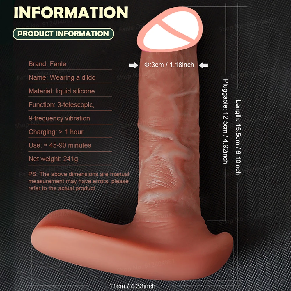 Remote Control Thrusting Real Silicone Dildo Vibrators for Adults Woman Telescopic Penis Female Vagina Masturbator Sex Toys