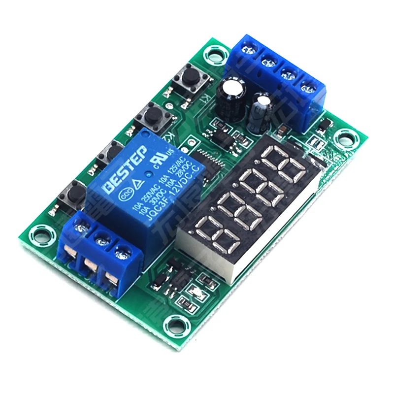 1 relay module cycle triggered delay power-off timing circuit 5V12V24V switch