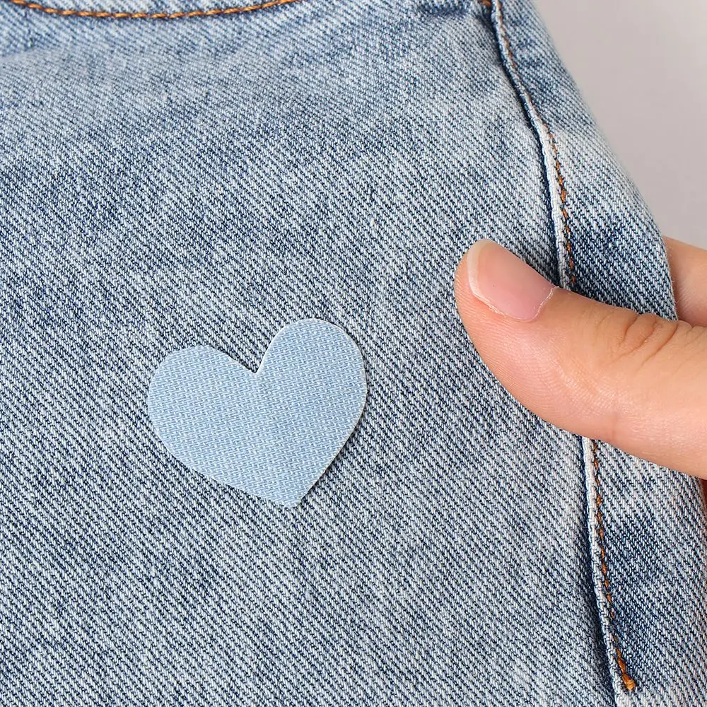 Cloth Self-adhesive Denim Decoration Sewing Accessories Iron On Patch Jeans Repair Patches Jean Patches Clothes Stickers