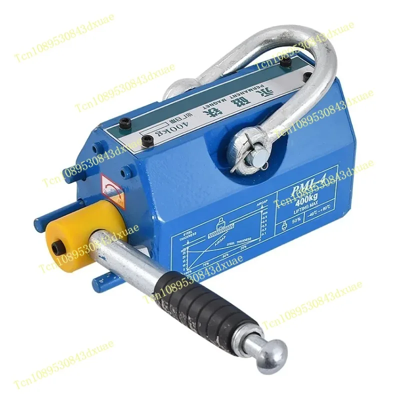 YS-400 400KG Quality Neodymium Magnet Lifter Sucking Disc Strong Magnetic Crane Effort Saving Design Permanent Magnet Sucker