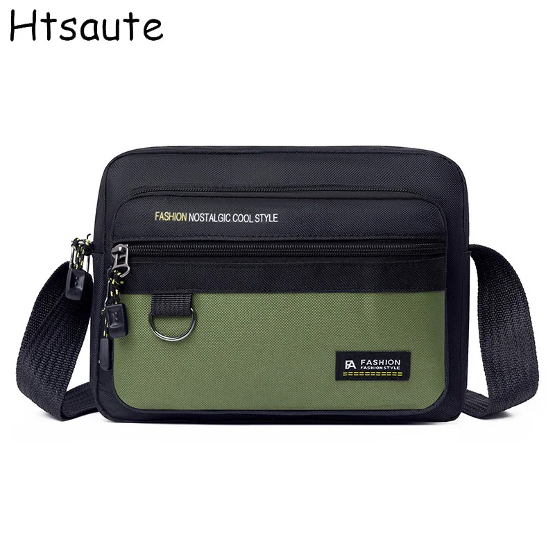 

Винтажные сумки через плечо для мужчин, большая вместительная сумка на одно плечо с несколькими карманами, водонепроницаемые сумки для школьной работы