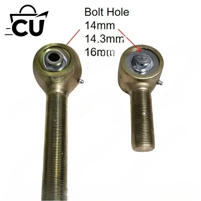 High Quality 1.25 Joint Left and Right Thread Crawling Joint 1 1/4 Flexible Joint Off-road Rod End Bearing Tool