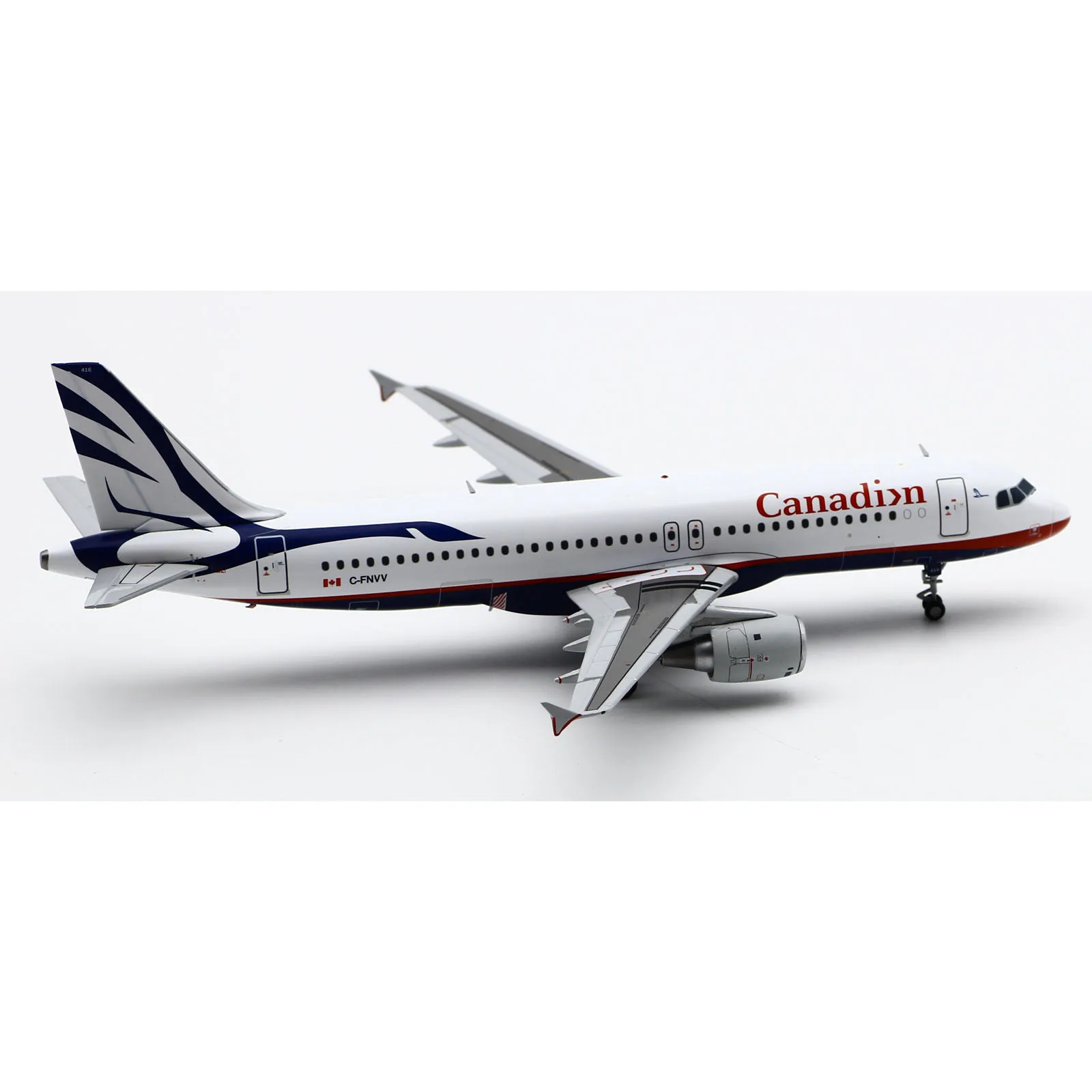 Lh2422 Legierung Sammler flugzeug Geschenk jc Flügel 1:200 kanadische Flug gesellschaften Airbus A320 Druckguss Flugzeug Jet Modell C-FNVV mit Ständer