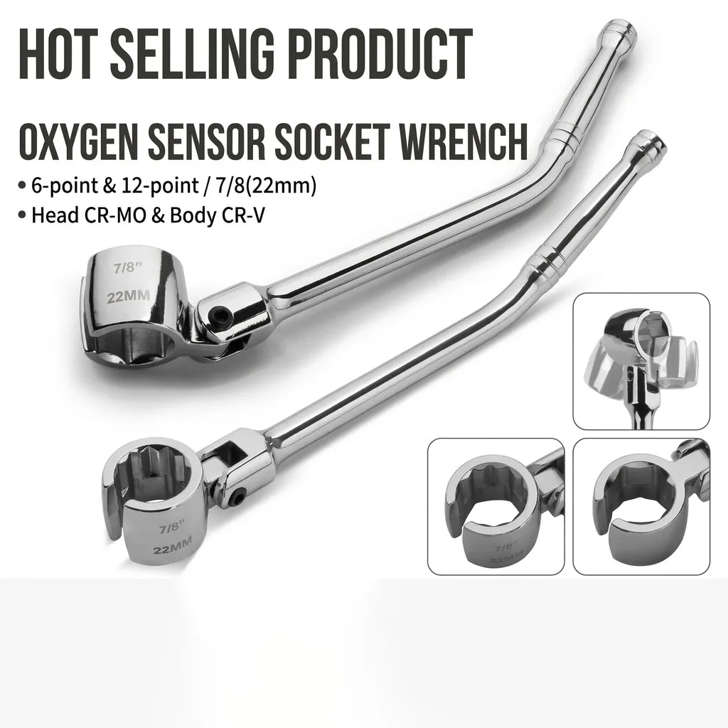 YGTITAN Oxygen O2 Sensor Socket Wrench 22mm, 7/8