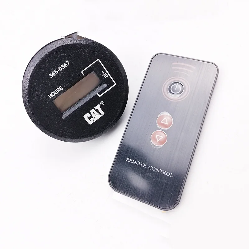 

Carter 307 312 320D 320D2 336D2 excavator Remote control timer Hour meter schedule accessories