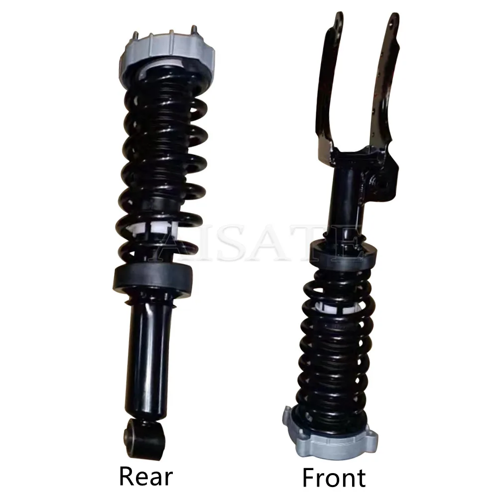 4x Front Rear Shock Absorber For Porsche Cayenne 955 9PA VW Touareg 7L 2002-2010 Spring Assembly 7L6513029E 7P6413032H