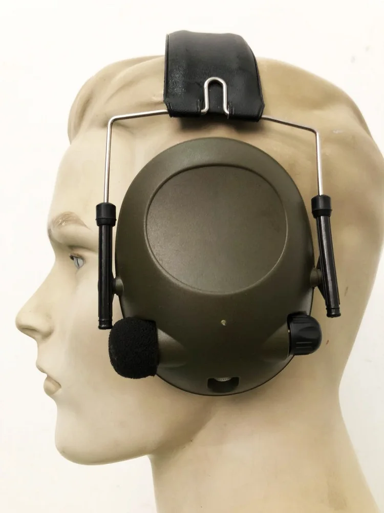 المهنية ABS طوي بولي Earmuffs عازلة للصوت سلامة الحد من الضوضاء المدافعين الإلكترونية حماية السمع لاطلاق النار