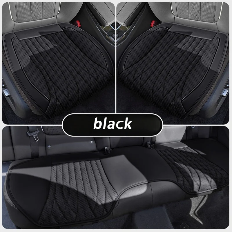 

The front and rear small three-piece car seat cushion, with a universal pattern, is suitable for most car models