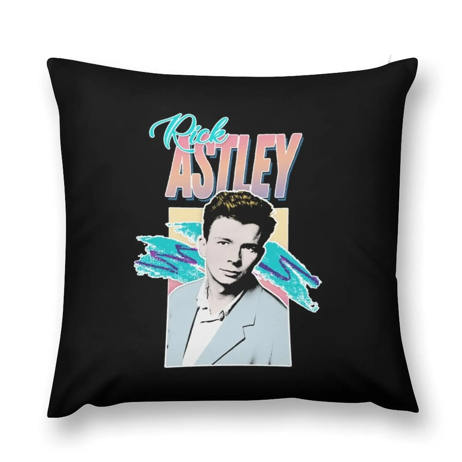 Rick Astley Throw Pillow Cushion Cover Set Embroidered Cushion Cover Christmas Pillow pillow