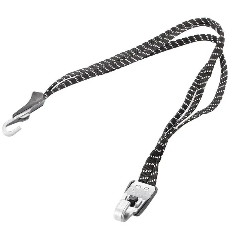 ชั้นวางกระเป๋าจักรยาน Carrier แถบยืดหยุ่นชั้นวางสินค้าผูกยางสายรัดเชือกเทปตะขอ MTB อุปกรณ์ขี่จักรยาน