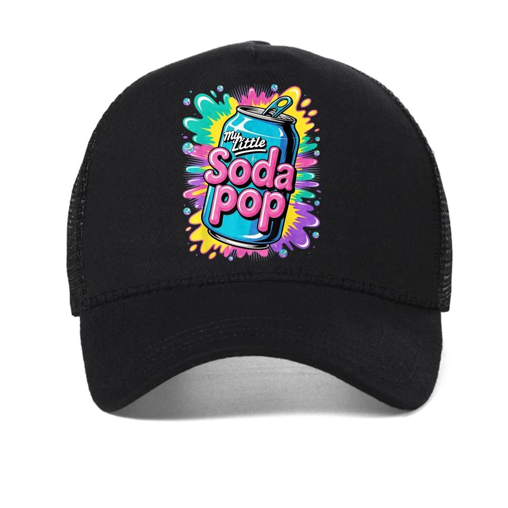 

Soda Pop Graphic cap My Baking Soda Pattern baseball caps Style Korean Anime Printed Bright Soda Can Design Casual Men Women hat