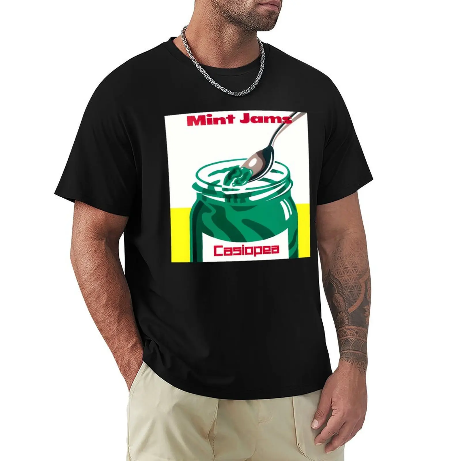 Casiopea - Mint Jams (1982) T-Shirt Breathable Lightweight Summer Top