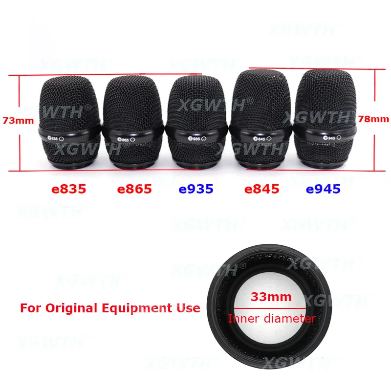 Replacement Ball Head Mesh Wireless Handheld Microphone Grille for EW100 EW300 EW500 G3 G4 E835 E845 E865 E935 E945 Mic Cover