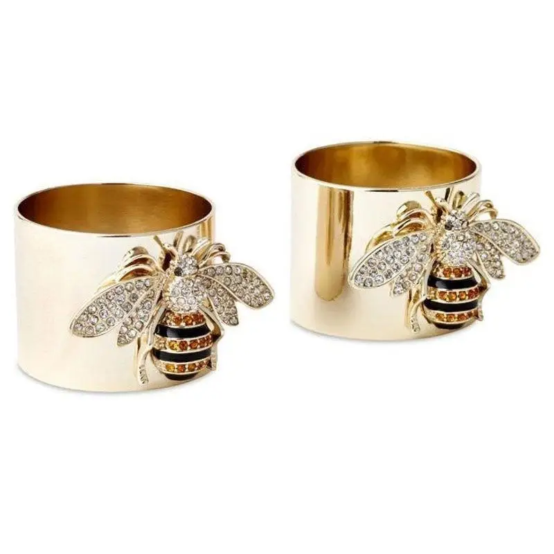 Bee Rings for Women Female Jewelry Birthday Party Accessories Valentine Gifts