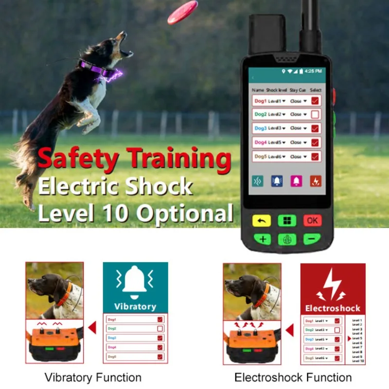 2026 Wireless Dog Fence Shock GPS with App: Remote Stim Configuration + Trainer Collaboration Portal - Reseller SDK Available