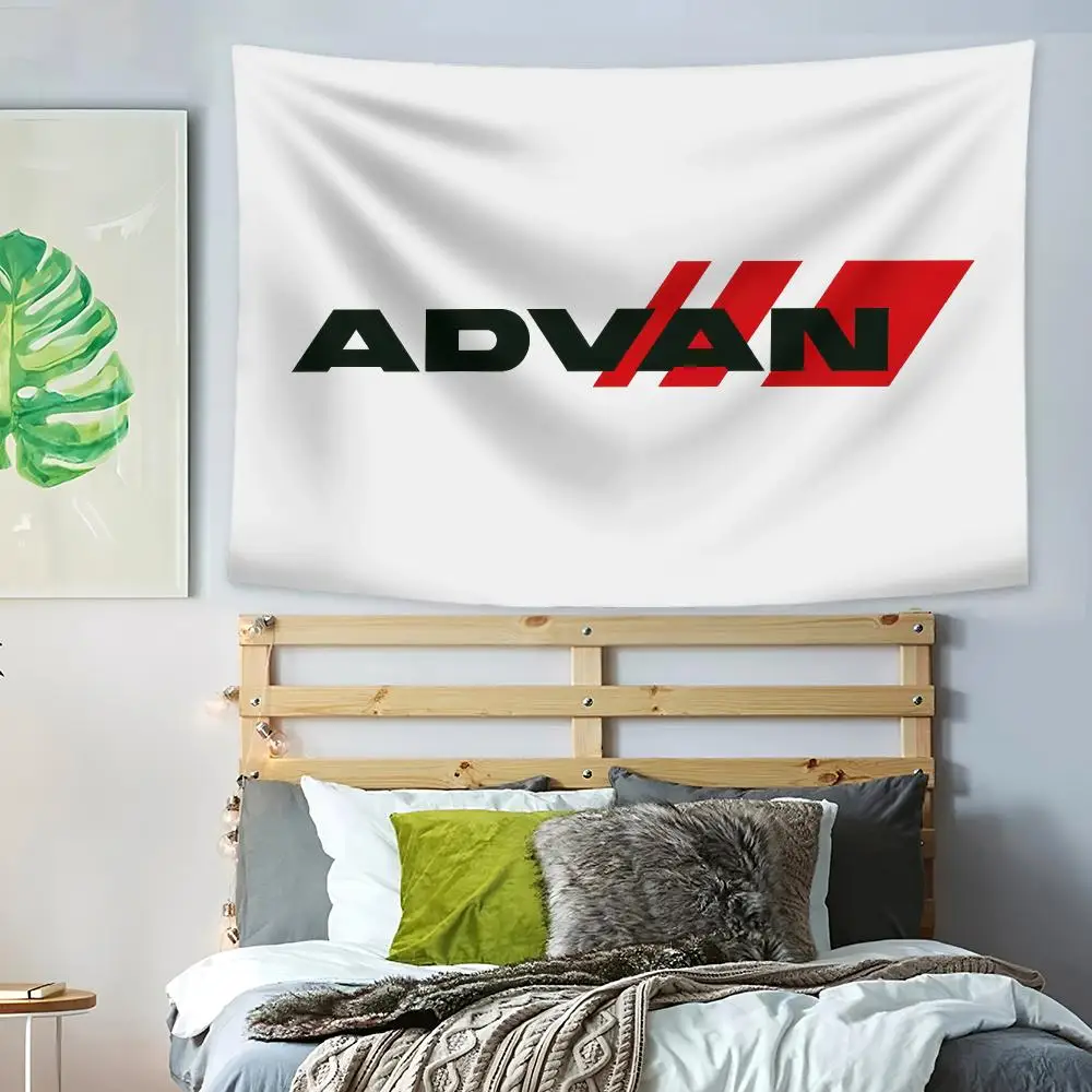 A-ADVAN Racing Modification Tapestry Bedroom Living Room Bar Party House Home Dorm Interior Wall Decor Background Banner