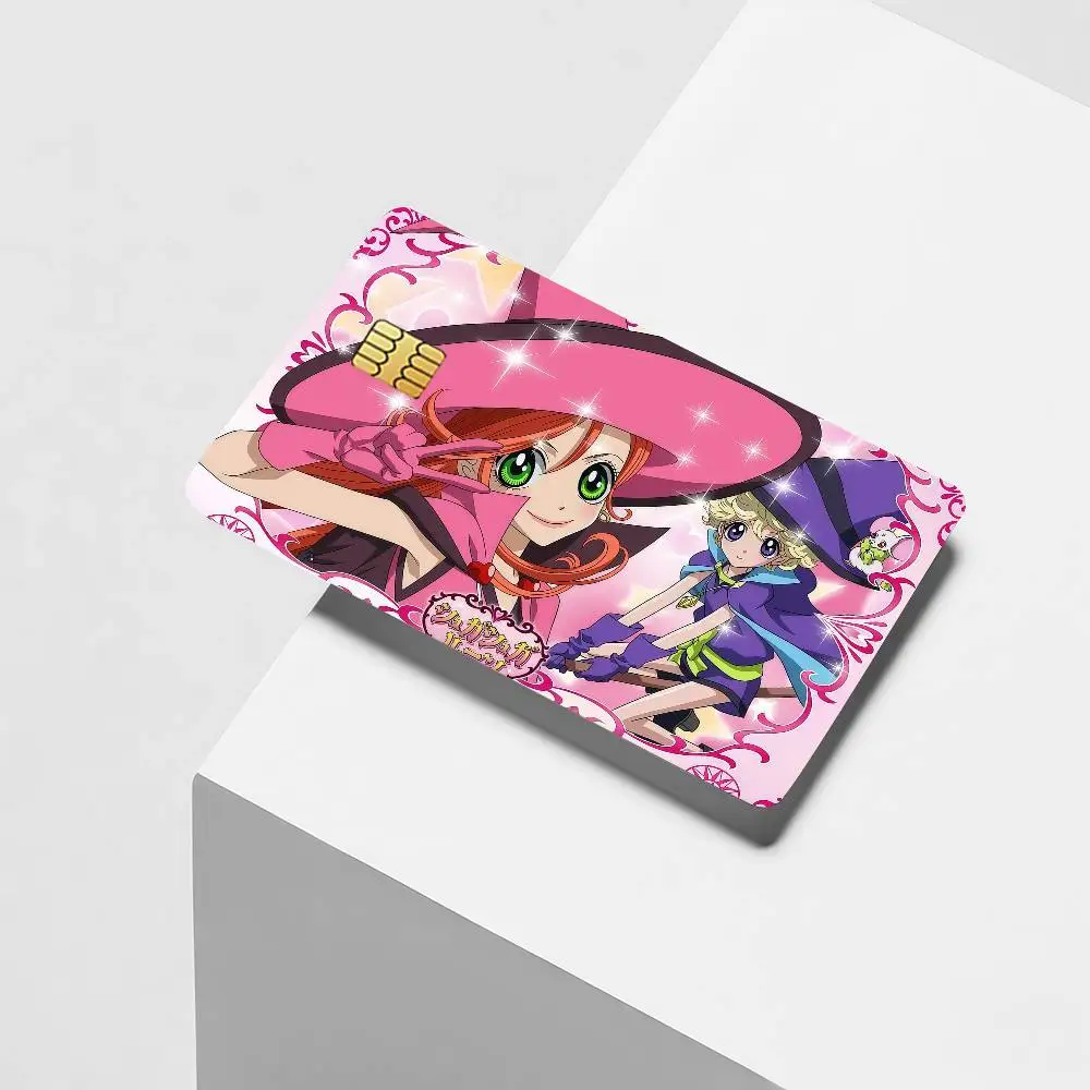 Anime S-Sugar S-Sugar R-Rune Credit Card Decorative Card Stickers Suitable For Bank Cards Metro Transit Anti-scratch Gift 4PCS