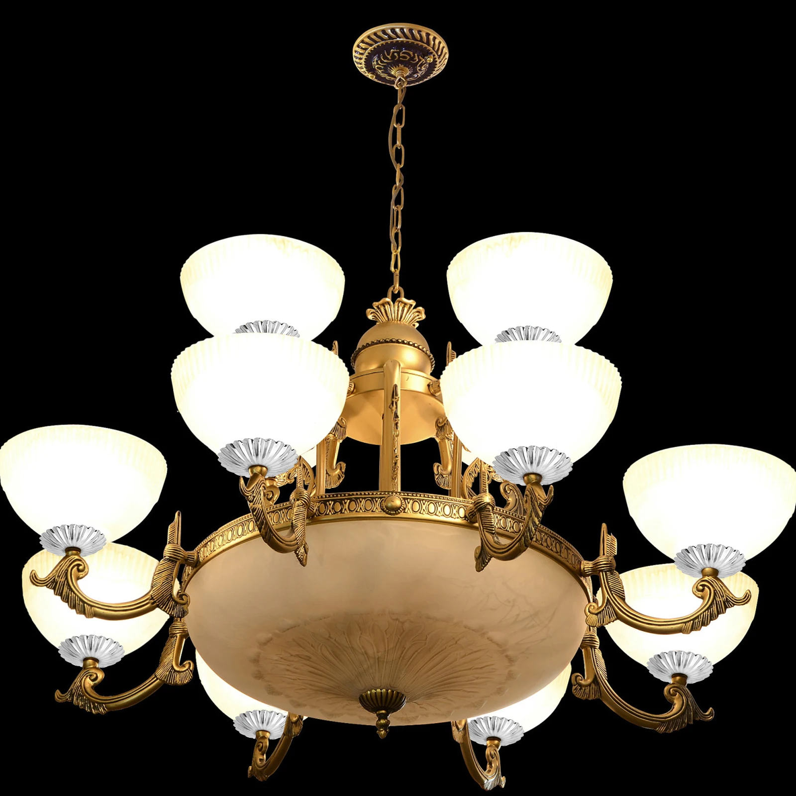 

12pcs Iron Flower Design For Led Desk Lamp Ceiling Light Decorative Home Lamp Decoration Lighting Lighting Plate Cover Case