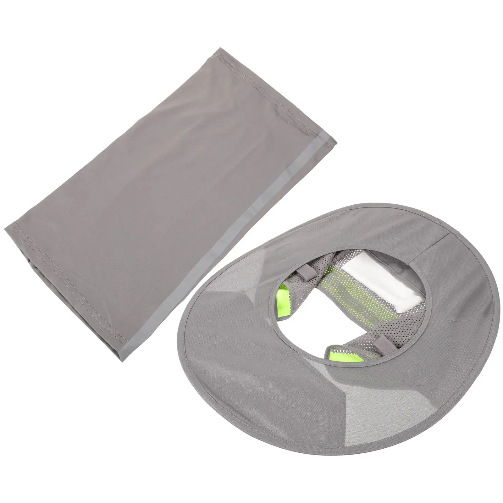 

Комплект из 1 шт.: Солнцезащитный козырек для каски с защитой шеи, легкий, дышащий, с широкими полями, для работы на открытом воздухе