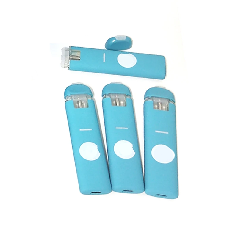 10-50 pces biscoitos vape caneta 1ml capacidade vazia cartucho cerâmico 280mah bateria recarregável vaporizador cigarros eletrônicos