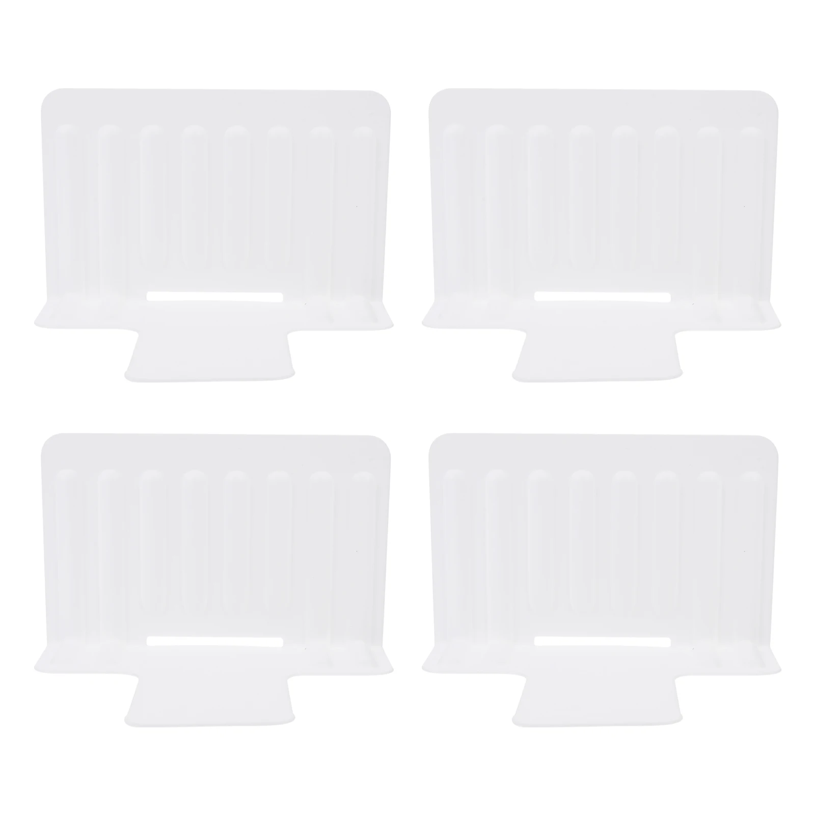 

4 Pcs Plastic Drawer Dividers Adjustable Shelf Separator for Home Storage Refrigerator Food ganizer Practical Long Use