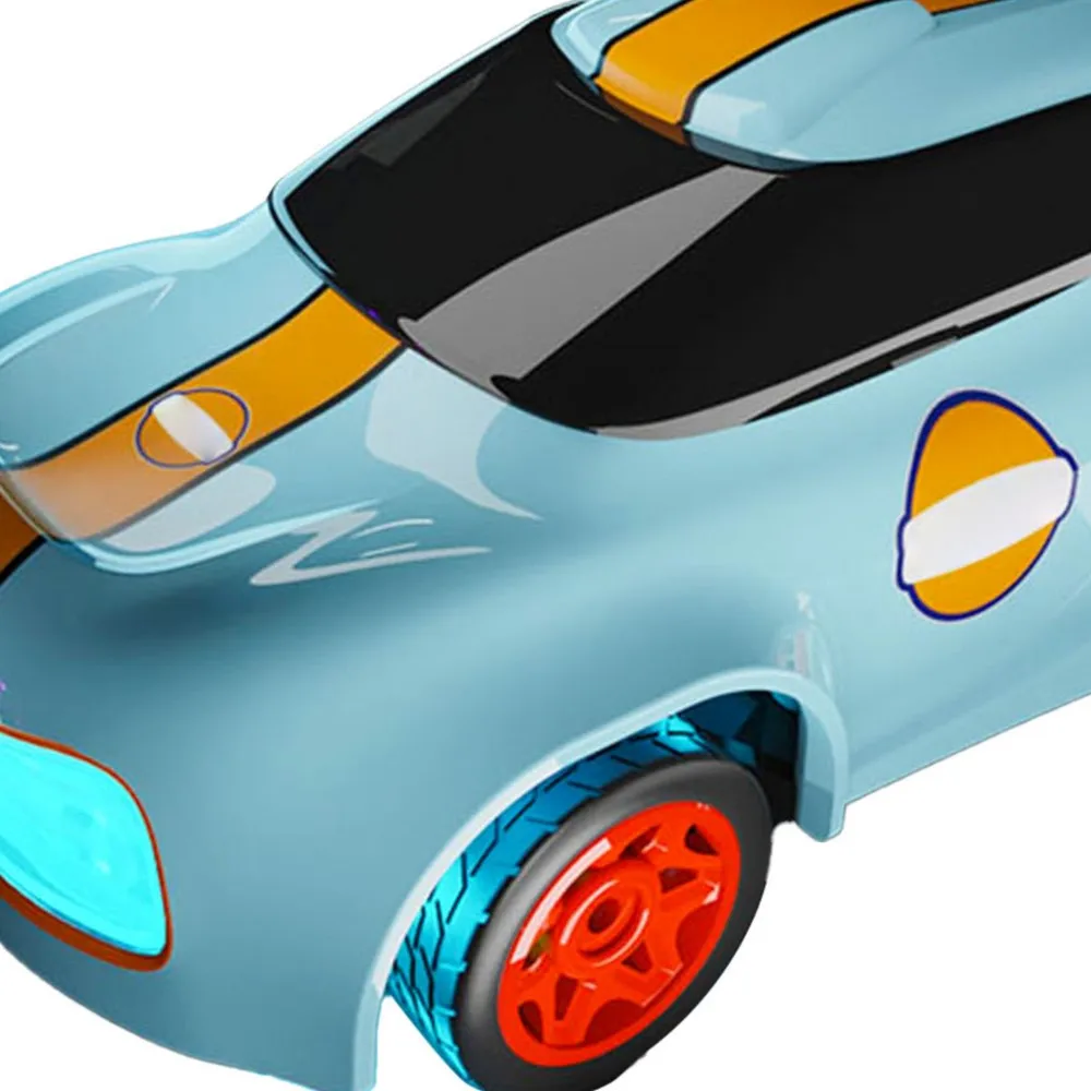 

1：64 Mini 4WD Remoted High Speed Racing Drift Vehicle Model 2.4G RC Mini Desktop Competition Car RTR with LED Lamps Toys