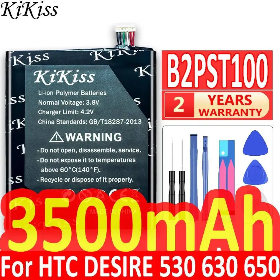 

Для Htc Desire 530 630 650 D530U аккумулятор мобильного телефона B2PST100 высокоэффективный 3500 мАч надежное питание