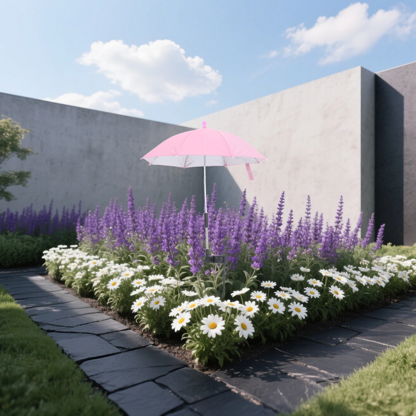 

Plant Parasol Parasols Sun Shade Cloth Garden Umbrella Bed Ground Outdoor Protection for Plants Adjustable Iron Cover
